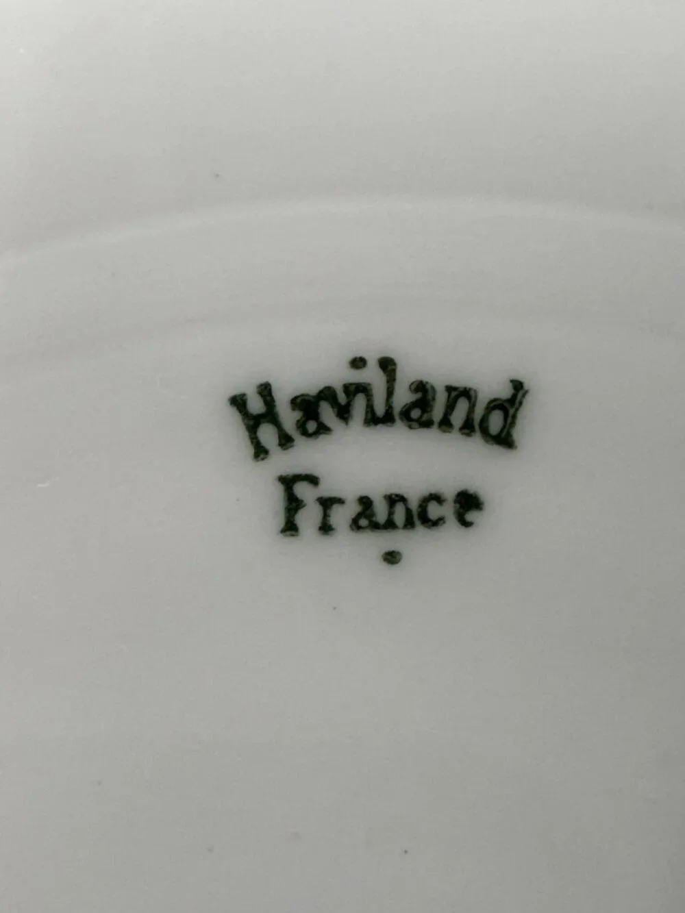 Antique Haviland Limoges France Porcelain Plate Gold Gilt Hand Painted 1908